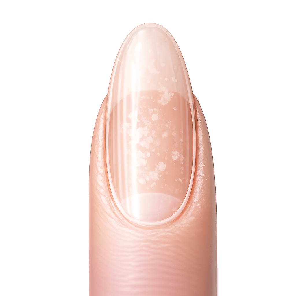 NAIL WITH SPOTTED EROSION?